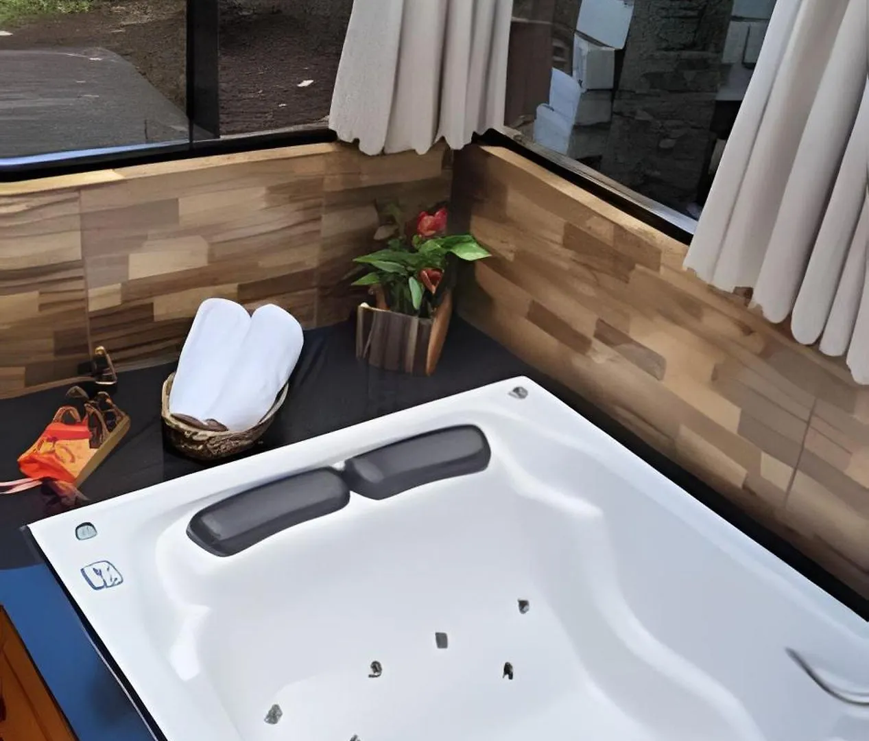 Apartman Cabana Pequeno Bosque C/Jacuzzi São Joaquim Brazília