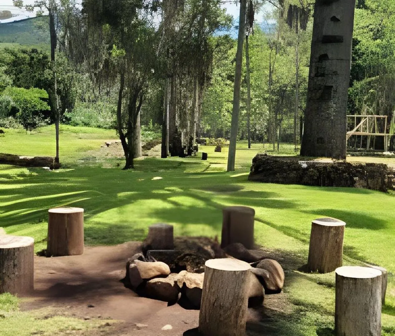 Cabana Pequeno Bosque C/Jacuzzi São Joaquim Apartman