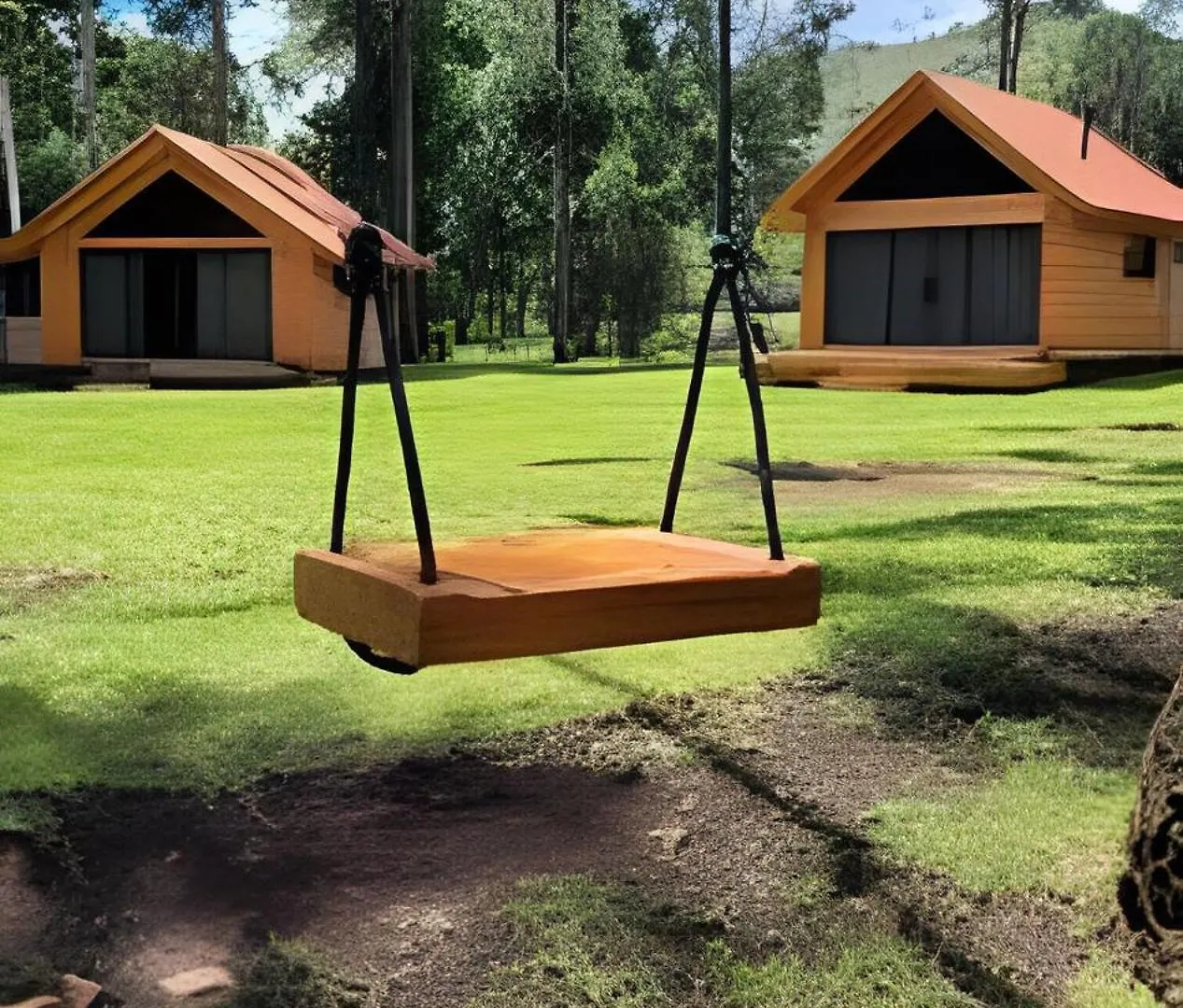 Cabana Pequeno Bosque C/Jacuzzi São Joaquim Apartman